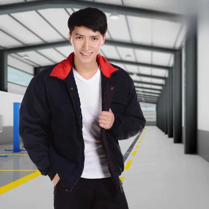 ملابس عمل قطنية للرجال والنساء ملابس عمل شتوية للحماية الحرارية من Jaet لإصلاح السيارات في موقع البناء ort Sle