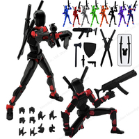 Titan 13 Action Figures T13 Figure 3D Printed Multi-Jointed Movable Lucky 13 Action Figure Nova 13 Action Figure Dummy