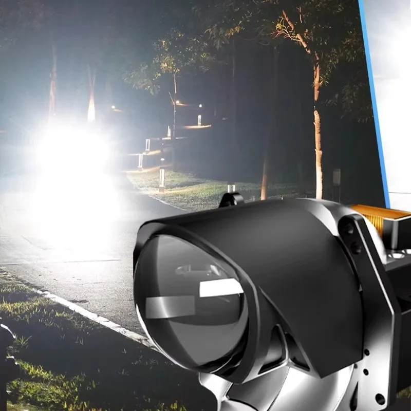 

Super bright strong light reflection lens headlight car headlight modified LED