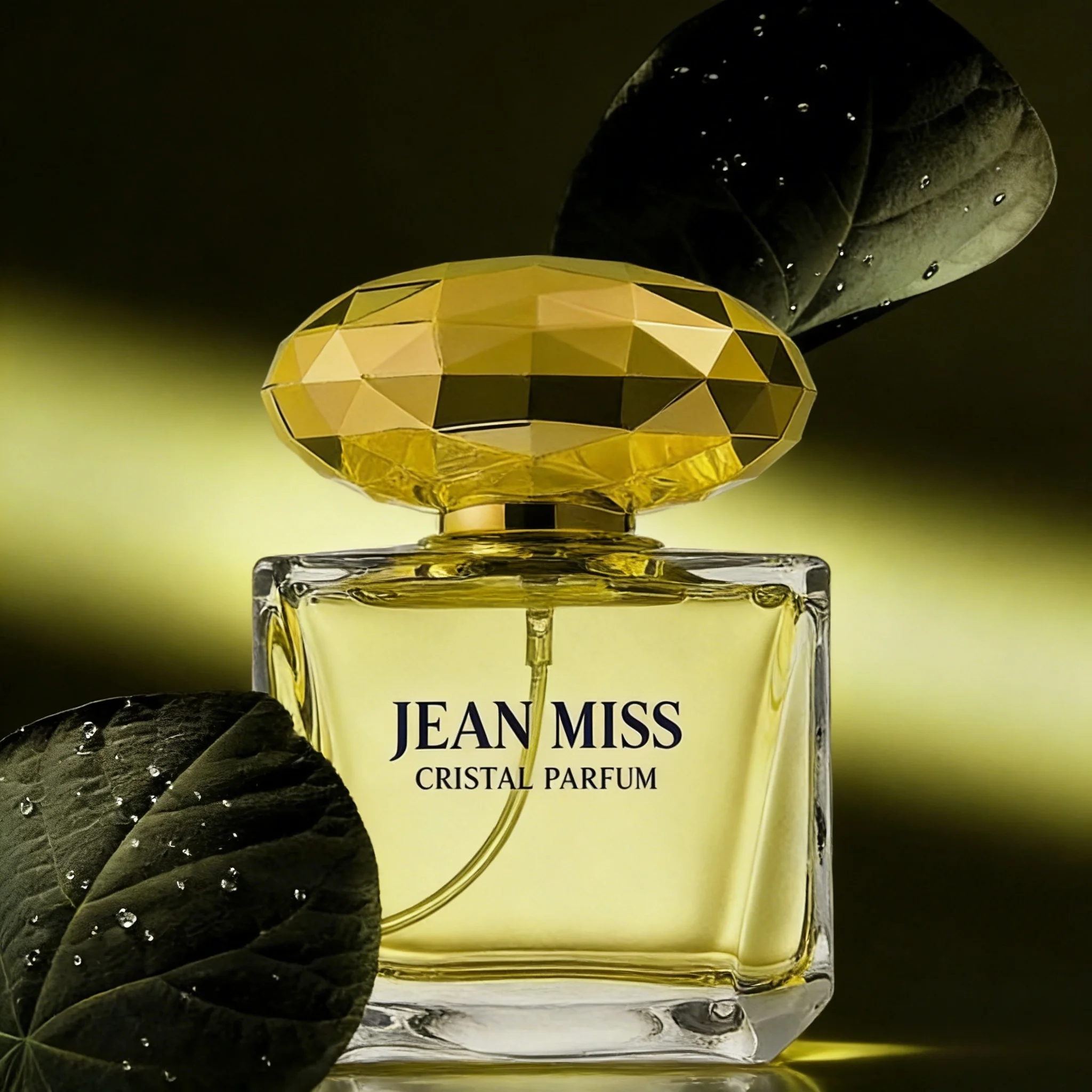 

Crystal Diamond Women's Eau de Cologne 50ML – Floral Notes, Milk, Bergamot, Freesia, Unisex, Long-Lasting Light Scent