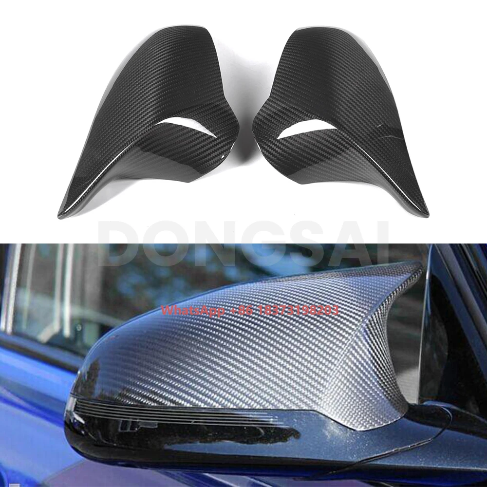 

Left Hand Drive M3 F80 M4 F82 F83 Dry Carbon Fiber Replacement Mirror Housing 2015-2020