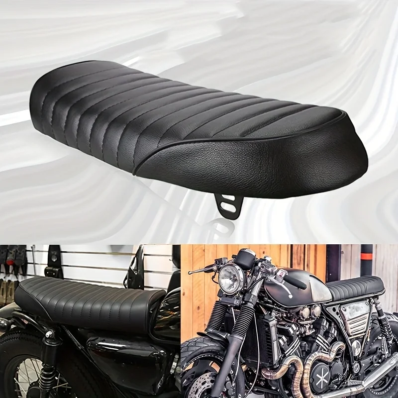 

Motorcycle Modified Parts Motorcycle Seat Cushions Motorcycle Universal Accessories Striped Seat Bags Long Seat Cushion