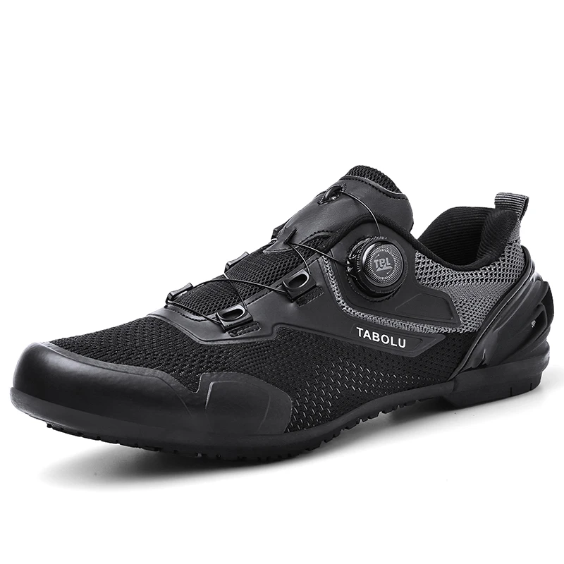 Men's Outdoor Cycling Shoes and Mountain Road Cycling Sports Shoes Are Suitable for Road Cycling Competitions Mountain Cycling