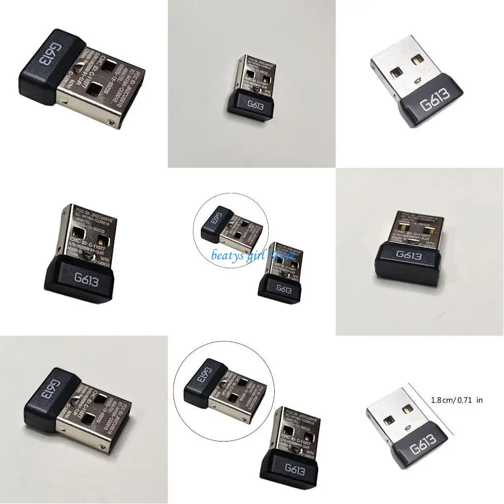 

C7AB Wirelessly USB Dongle Adapters for G613 Game Keyboard Receiver