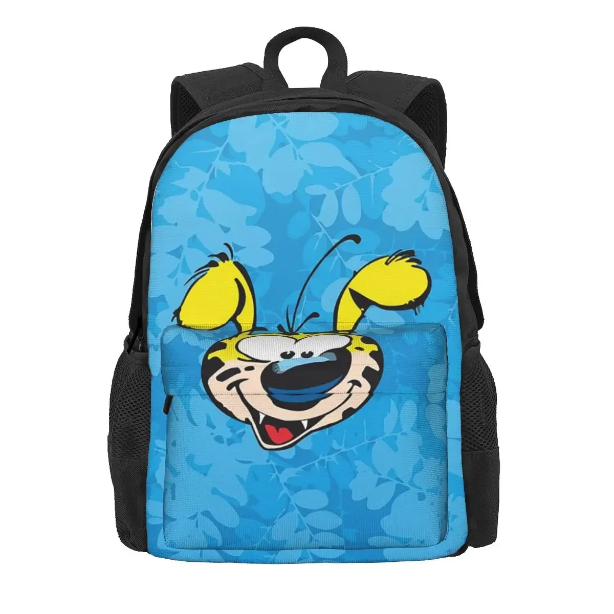 

Рюкзаки для лица Marsupilami, сумка для книг для мальчиков и девочек, школьные сумки для студентов, детский рюкзак с героями мультфильмов, сумка на плечо большой вместимости