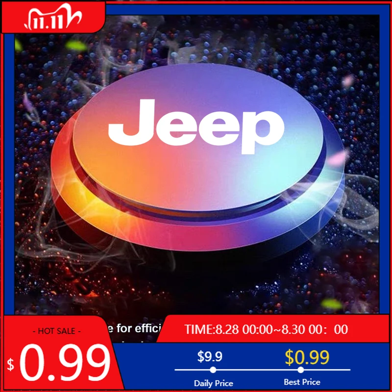 

Cup Holders Car Interior Solid Perfume Air Freshener Accessories For Jeep Renegade Wrangler JL JK Gladiator Grand Liberty Rubico