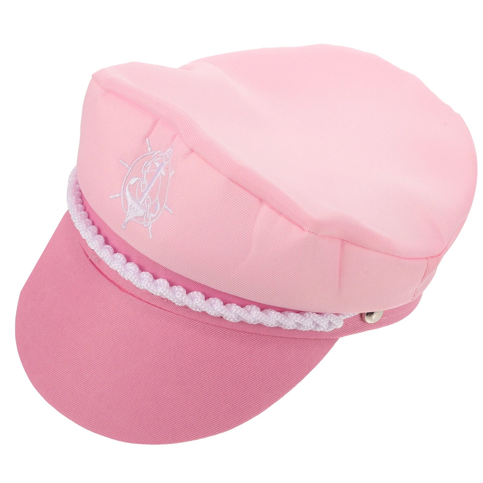 Chapeau de capitaine de marin rose marine 58cm, réglable, élégant, Design à la mode, chapeaux de vacances, accessoires, Costume de bateau