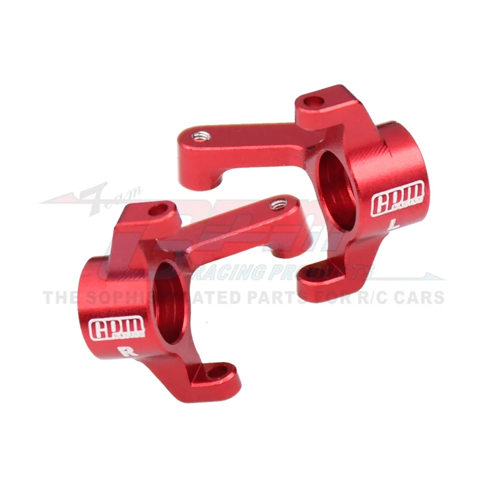 GPM Metal Aluminum 7075 Front Steering Block Spindles LOS-1983 for LOSI 1/24 Micro-B 2WD Buggy RTR LOS00007 Upgrade Accessories