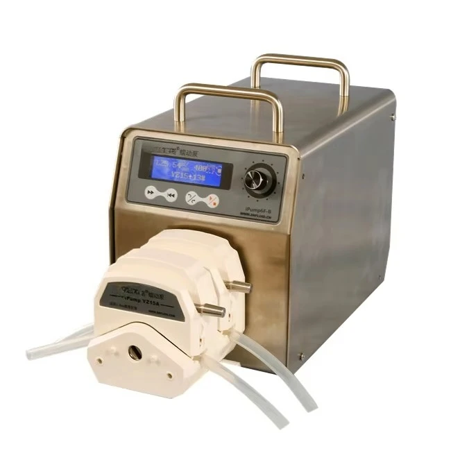 

Signal stainless steel laboratory peristaltic pump stepper semi-automatic control multi-channel liquid dispensing quantitation