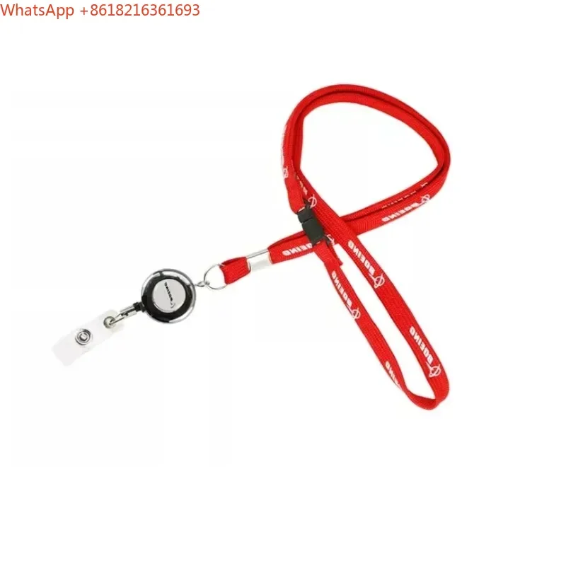 2026 New Lanyard, Upgraded Boeing ID Lanyard, Aviation Crew ID Card Key Neck Rope