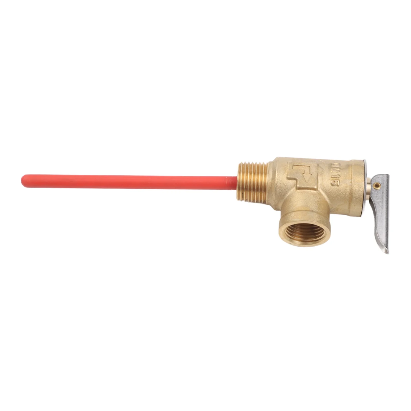 1 Piece DN15 Brass Temperature Pressure Relief Safety Valve For Boiler Electric Water Heater Heating System Accessories