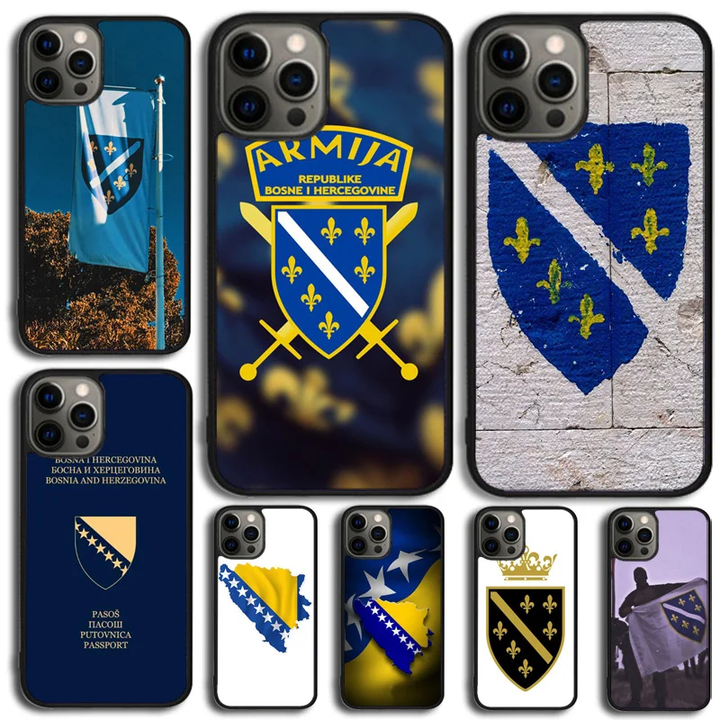 Bosnia and Herzegovina Passport Phone Case Cover For iPhone 16 15 14 Plus 11 12 mini 13 Pro Max Apple X XR XS max