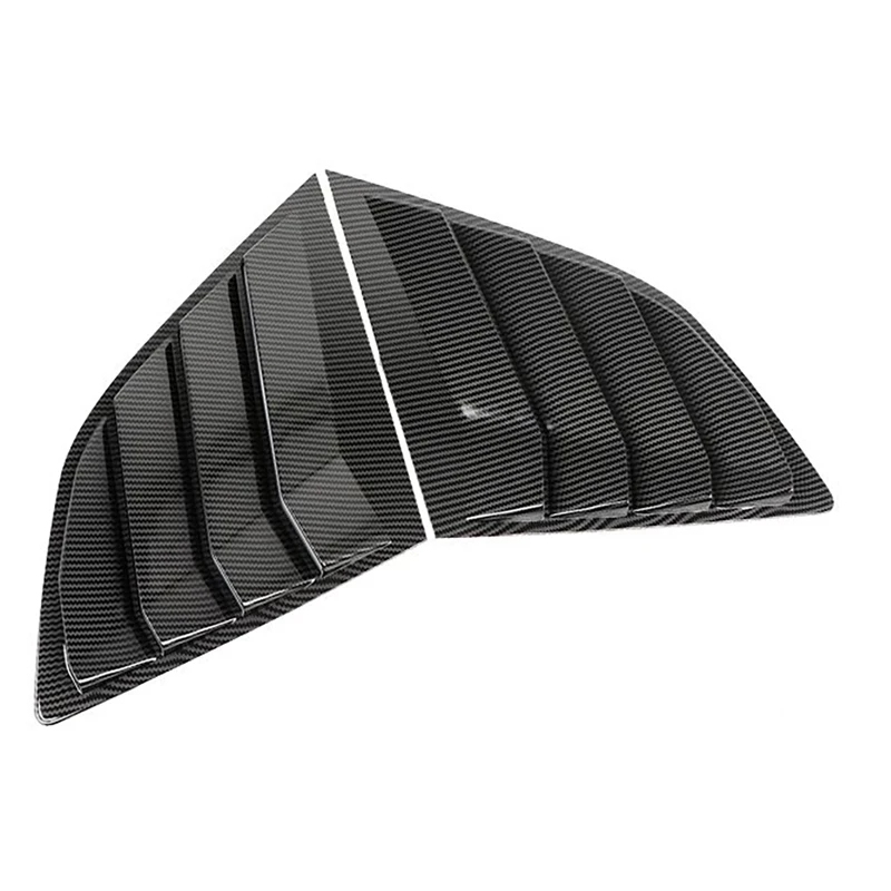 For BYD Song Plus Dmi 2023 EV Car Rear Triangular Blinds Modified Window Air Outlet Body Exterior Interior Accesorios 2022 2024