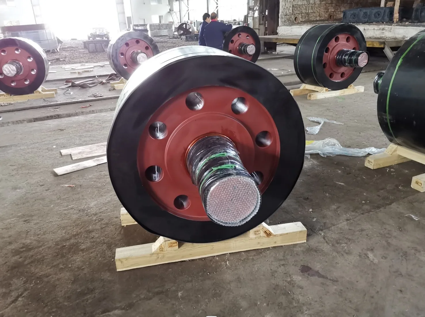 

Rotary Roller Support Casting Ball Mill Trunnion Roller