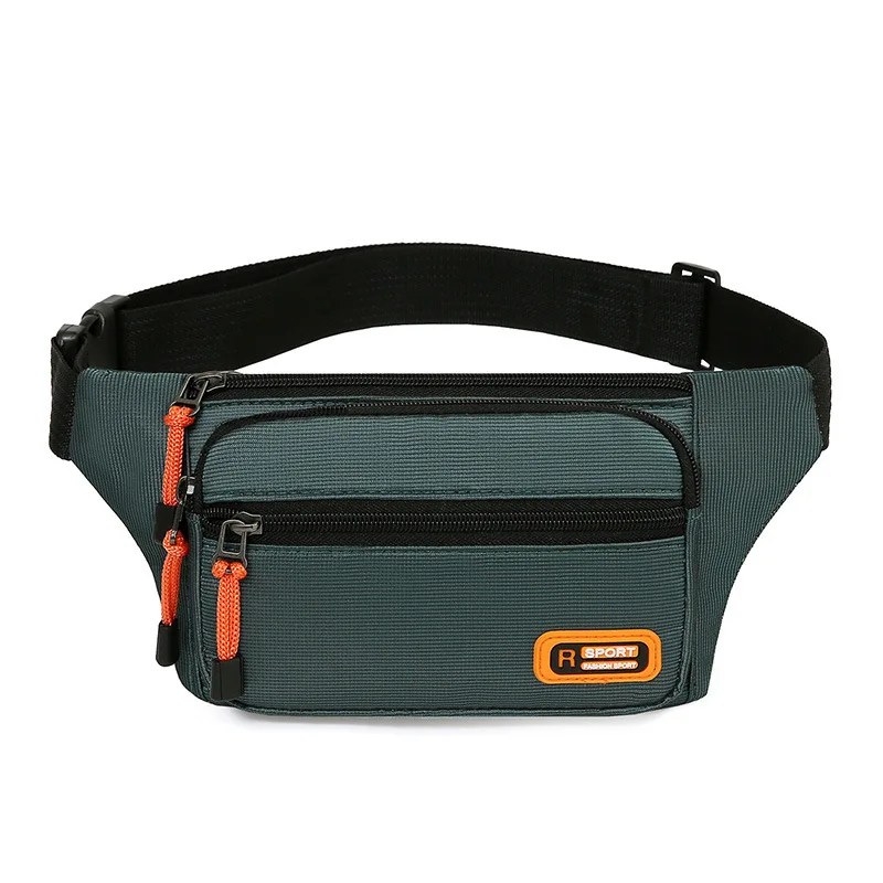 

Waterproof Men Waist Bag Fanny Pack Fashion Running Chest Bag Unisex Sling Crossbody Bag Casual Hip Belt Bag Men Waist Packs