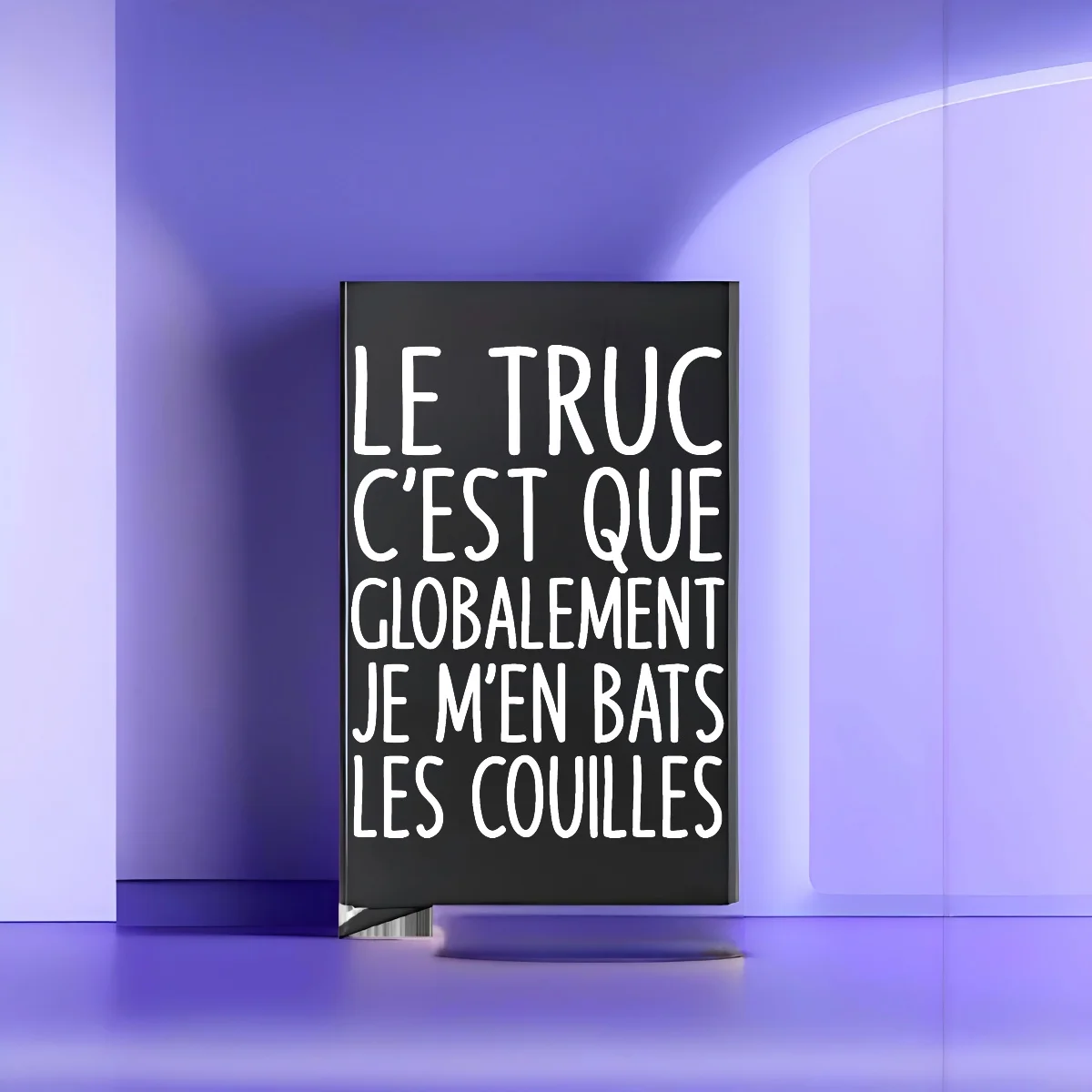 

Le truc c'est que globalement je m'en bats les couilles 2026 Новый стиль Модный чехол для карт с принтом Различные варианты цвета Легко в использовании