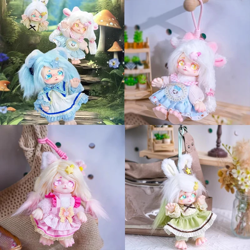 

Семья Dumia Forest, эмалированная плюшевая слепая коробка, игрушка, подвижная милая кукла, модный коллекционный подарок для девочек, новинка 2025 года, день рождения Qixi