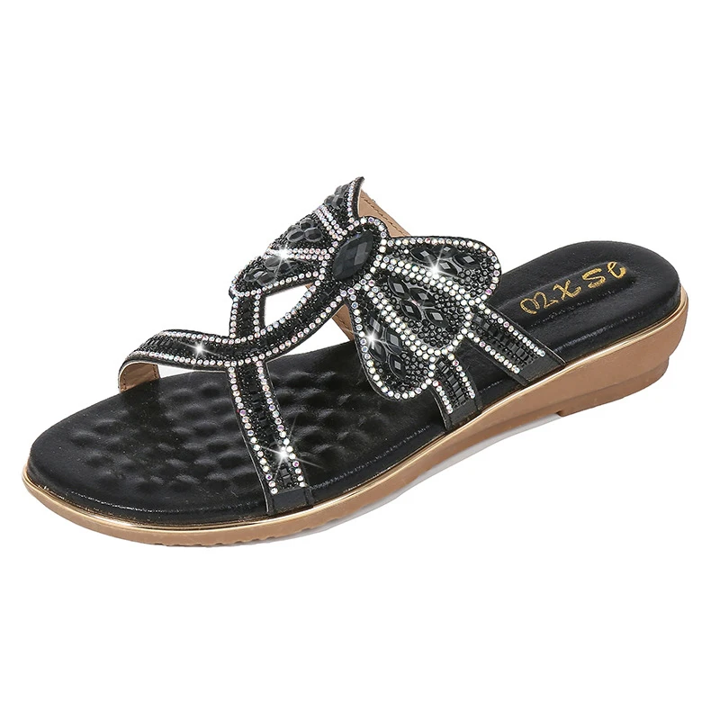 

eBay sandals supply: women's comfortable ethnic-style flat sandals
