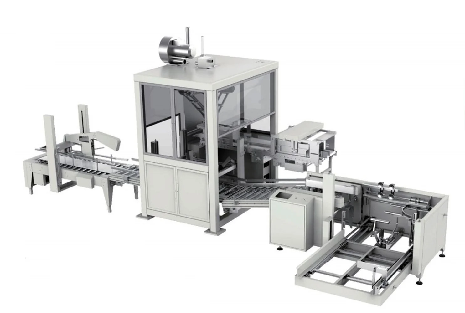 ZX15 Fully Automatic Carton Box Packing Unpacking Machine Paper Making Production Line Food Packaging Machine