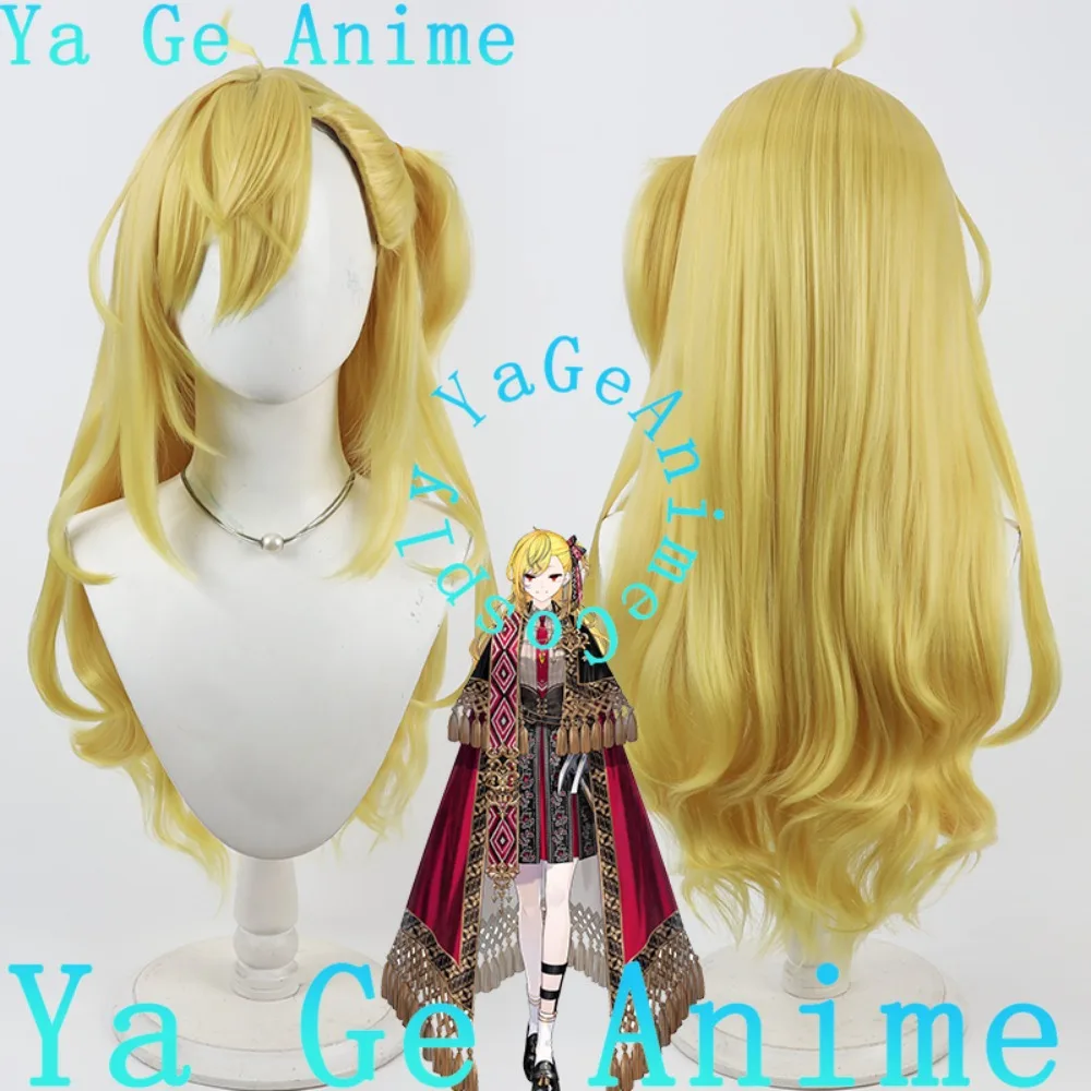

Ya Ge Anime Store Virtual VTuber Kaela Kovalskia Cosplay Wig Anime Comic Reality Show Synthetic Wig