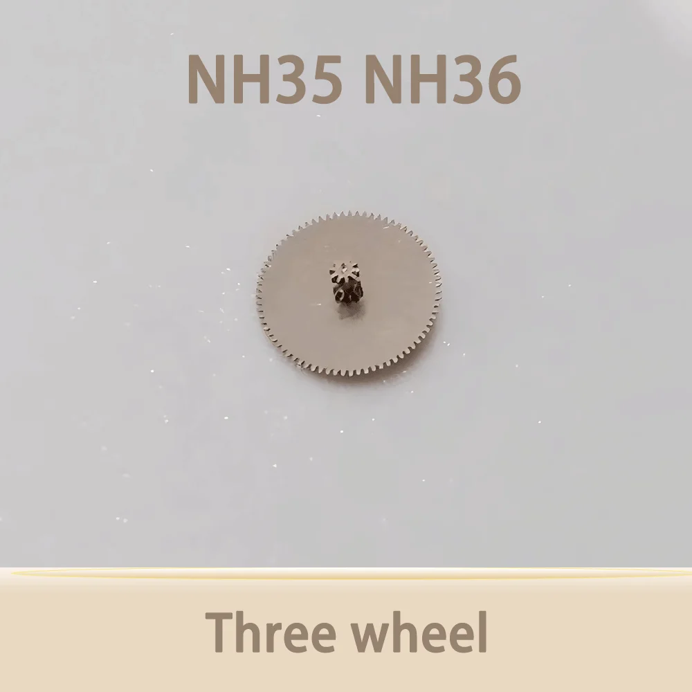 

Watch movement accessories three wheel suitable for NH35 NH36 movement accessories repair watch parts