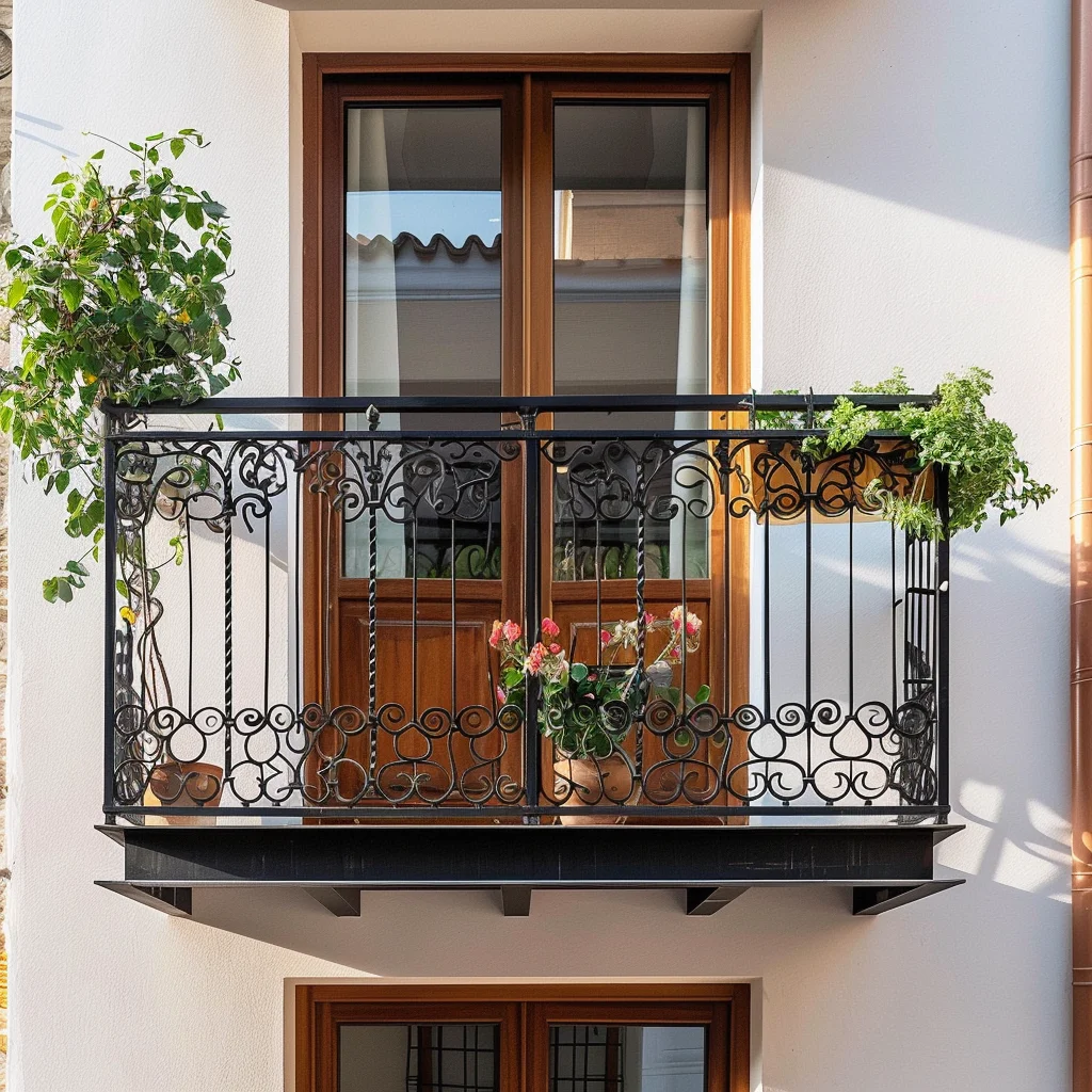 التخصيص الحديثة الأوروبية الرجعية نمط درابزين من الحديد المطاوع لشرفة درج فيلا أو سياج درابزين مول