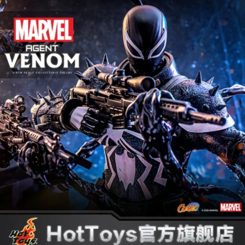 

Hot Toys Agent Venom Marvel Comics 1 6 Scale Collectible Action Figure Display Model Adult Movie Fans Collection Birthday Gift