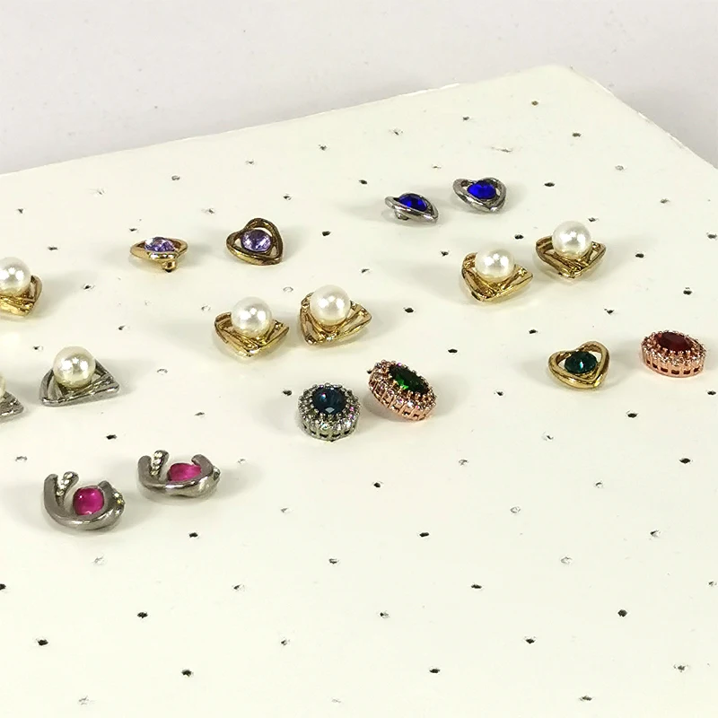 216 Holes Earrings Display Pad Studs Earrings Storage Jewelry Tray Inner Jewelry Box Insert Pad DIY Sponge Mat 33.5*22.5*1cm