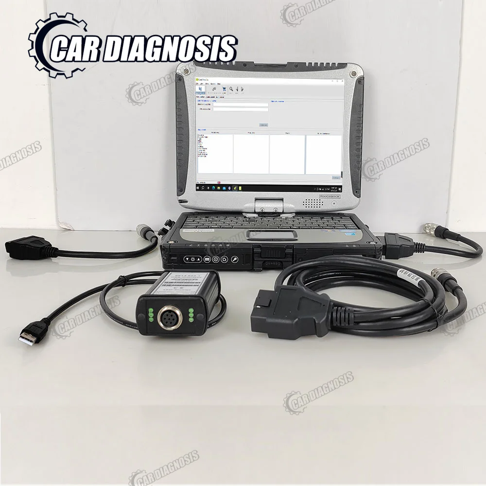 for CLASS agriculture construction truck FOR CLAAS DIAGNOSTIC KIT (CANUSB) MetaDiag excavator diagnostic scanner tool with CF19