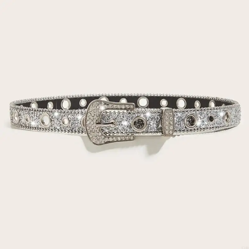 K1ME Bling Belt Waistband Cowgirl Western Waist Belt