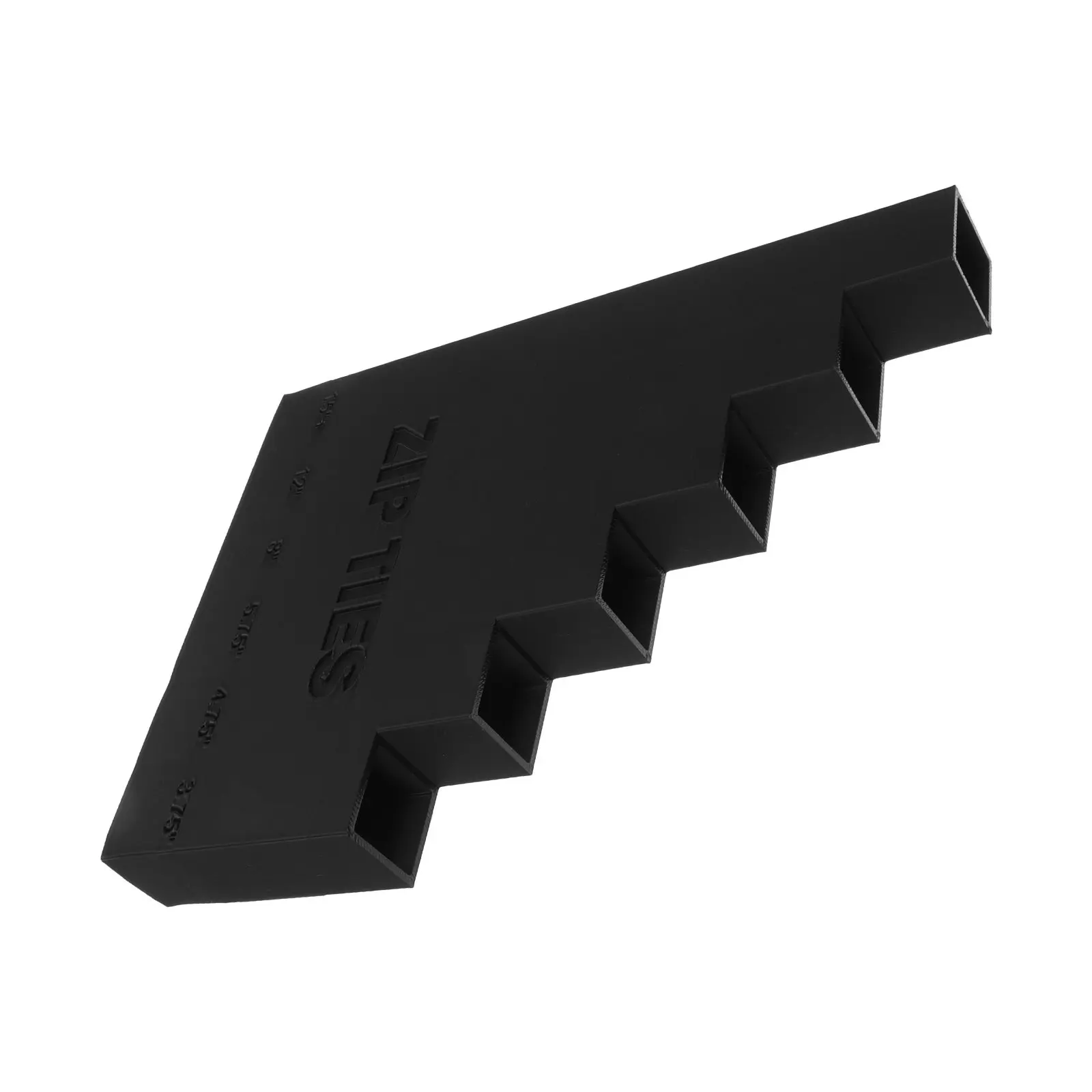 Wall-mounted Cable Tie Storage Box Wire Organizer Rack Holder for Garage PET Container