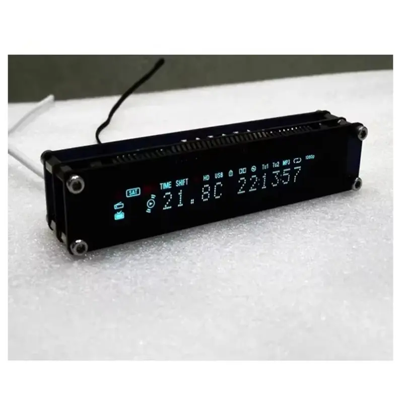 T23C VFD Clock Vacuum Fluorescent Display New WIFI Timing Function Automatic Calibration Gaming Atmosphere Desktop Decorative Pi