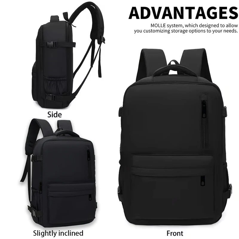 Picture 4: Convenient Versatile Travel Backpack Adjustable-strap Lightweight for Daily Use Storage Laptop Casual Functional Bag