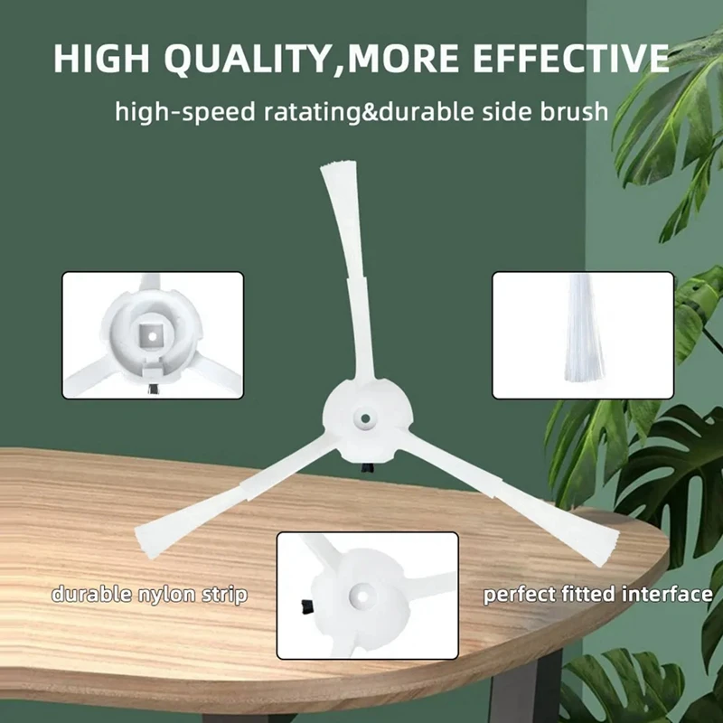 For 360 S5 / S7 / S7 Pro Robot Vacuum Cleaner Replacement Roller Side Brush Hepa Filter Mop Cloths