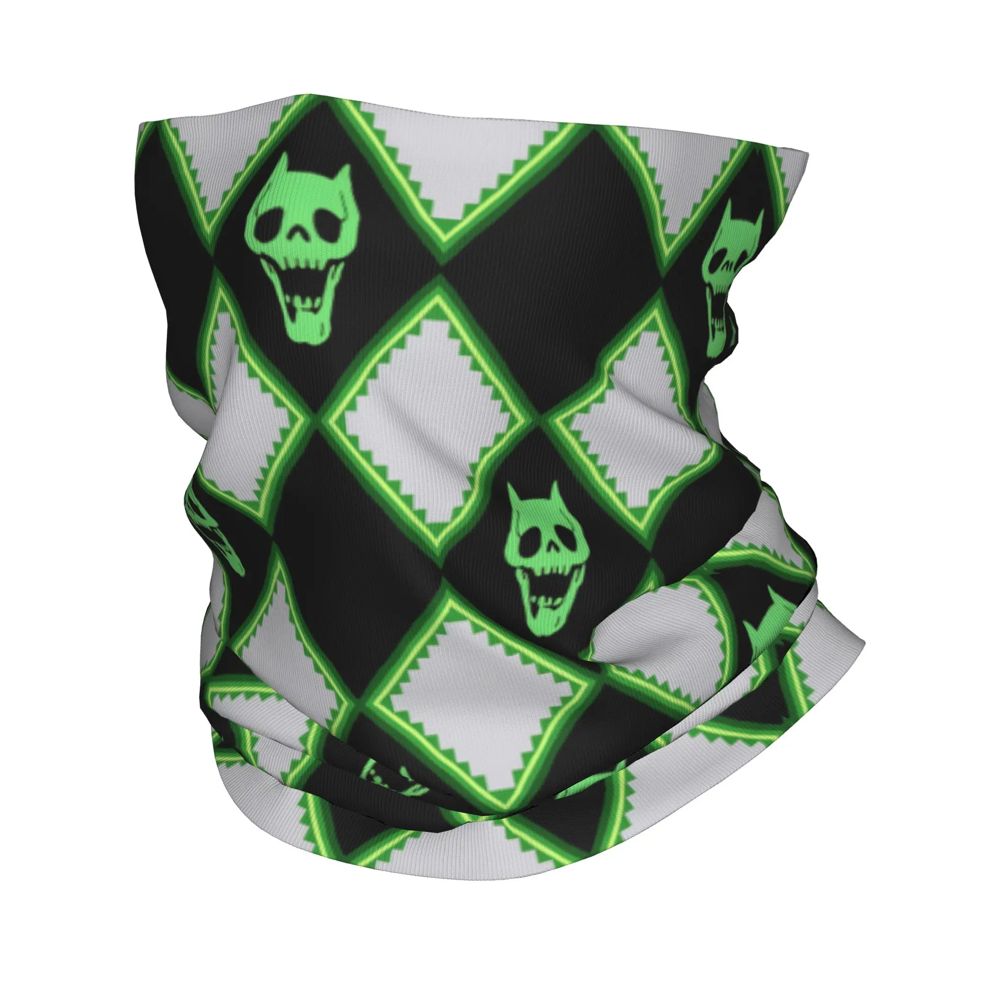 

Индивидуальный аниме-шарф-бандана в стиле ДжоДжо для женщин, зимний, для походов и катания на лыжах, модный аксессуар для косплея, маска для лица для фанатов аниме