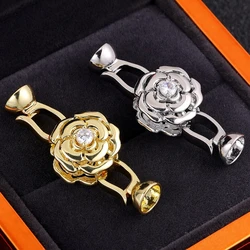 Juya 1 2 3Pcs/Lot 18K Gold Silver Plated Fastener Decoration Lock Closure Clasps Accessories For DIY Baroque Pearls Beads Making