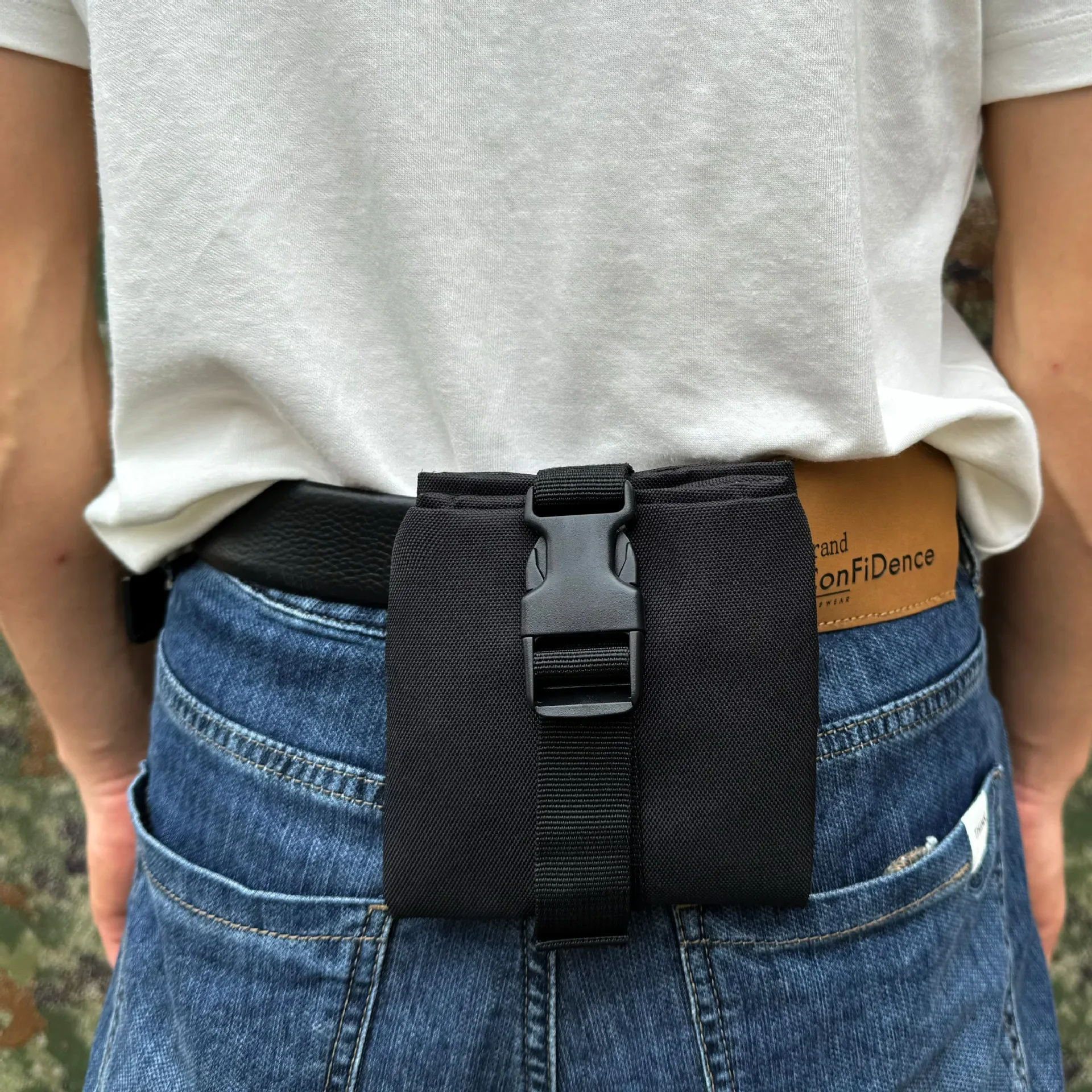 กระเป๋าใส่แม็กกาซีนแบบพับได้ Molle สำหรับกิจกรรมกลางแจ้ง เดินป่า ล่าสัตว์ อุปกรณ์เสริมพับเก็บได้ ซองใส่แม็กกาซีนปืนของเล่น กระเป๋าคาดเอว EDC