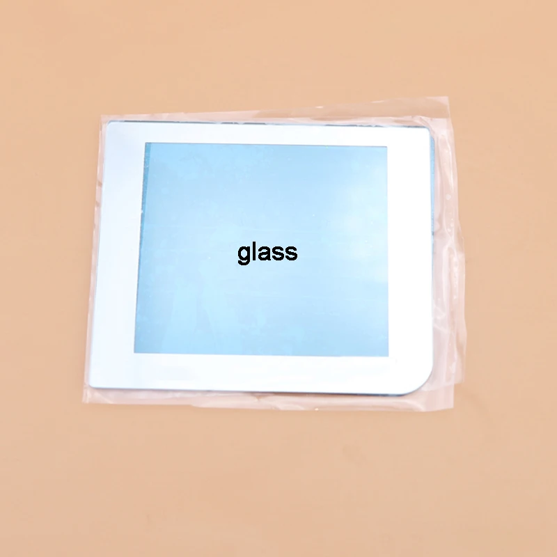 1PC Plastic & Glass Screen Lens Silver Without Light Lamp Hole For GBP Screen Lens Cover Display Plastic Glass Screen Mirror