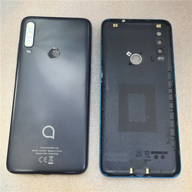 For Alcatel 1SE 2020 OT5030 5030 5030U 5030D 5030F Battery Back Cover Rear Door Housing Case Repair Parts With Camera Lens