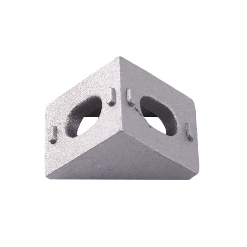 AB41-500Pcs soporte de esquina serie 2020 juego de conectores de perfil de aluminio para accesorios de perfil de aluminio con ranura de 6Mm