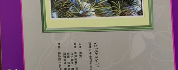 

11CT 16CT предварительно напечатанный набор для вышивки крестом «сделай сам», набор для вышивания ручной работы, нить игла, поделки 62 цвета