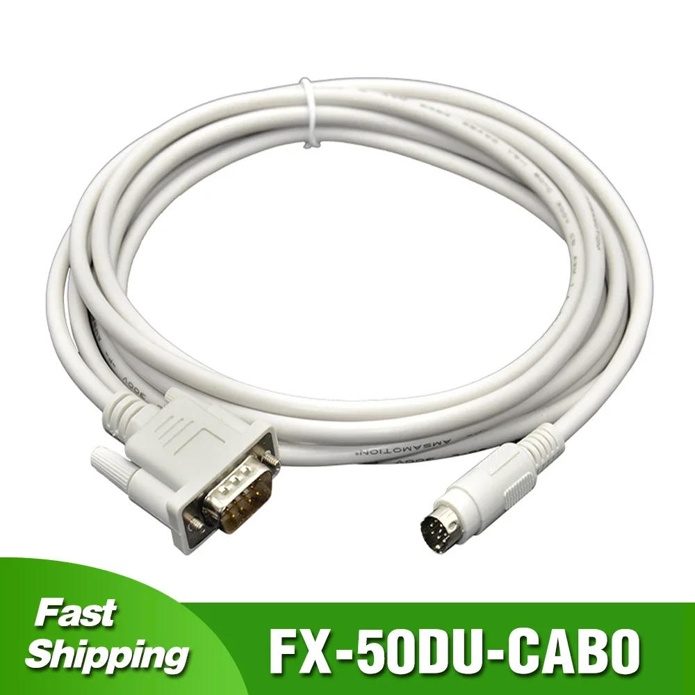 FX-50DU-CAB0 Programing Cable For Mitsubishi FX Series PLC Mitsubishi F940/F920 GOT1000 HMI Touch Panel 2M 3M 5M