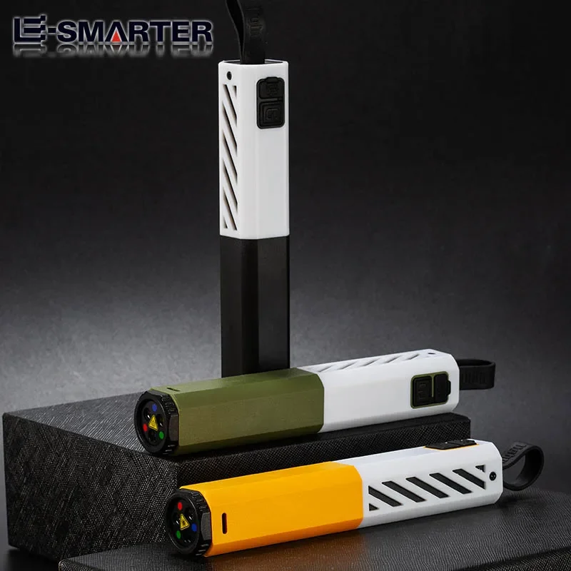 Minimally Designed Laser Flashlight, Lightweight And Portable, 18650 Battery Fast Charging, Emergency Small Flashlight