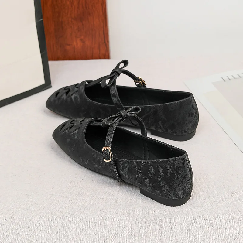 

2026 Spring Women Mary Jane Shoes Fashion Slip On Comfort Street Style Soft Sole Female Dress Flats Shoes
