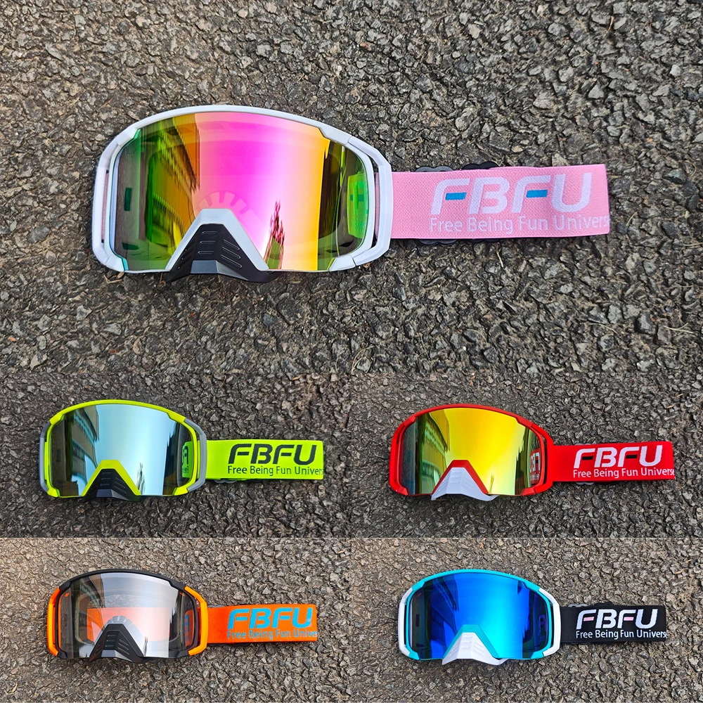 

FBFU Outdoor Sport Ski Goggles Popular Protection Winter Snow Skiing Eyewear Cycling Sunglasses Windproof Shades Sun Glasses