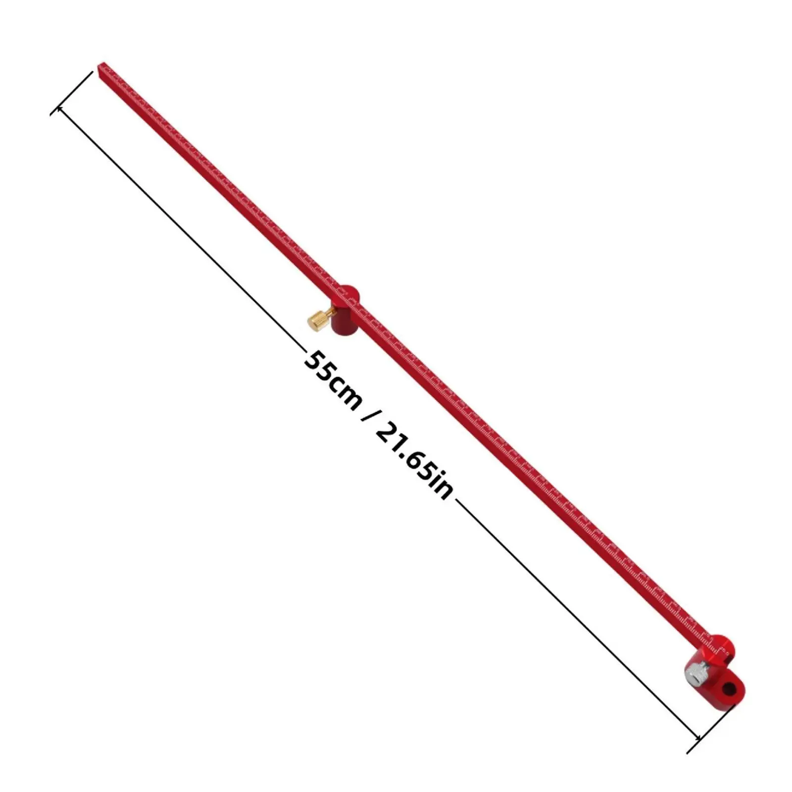 Circle Compass Scriber 550mm Length Precision Measuring Tool for Woodworking Drawing and Marking