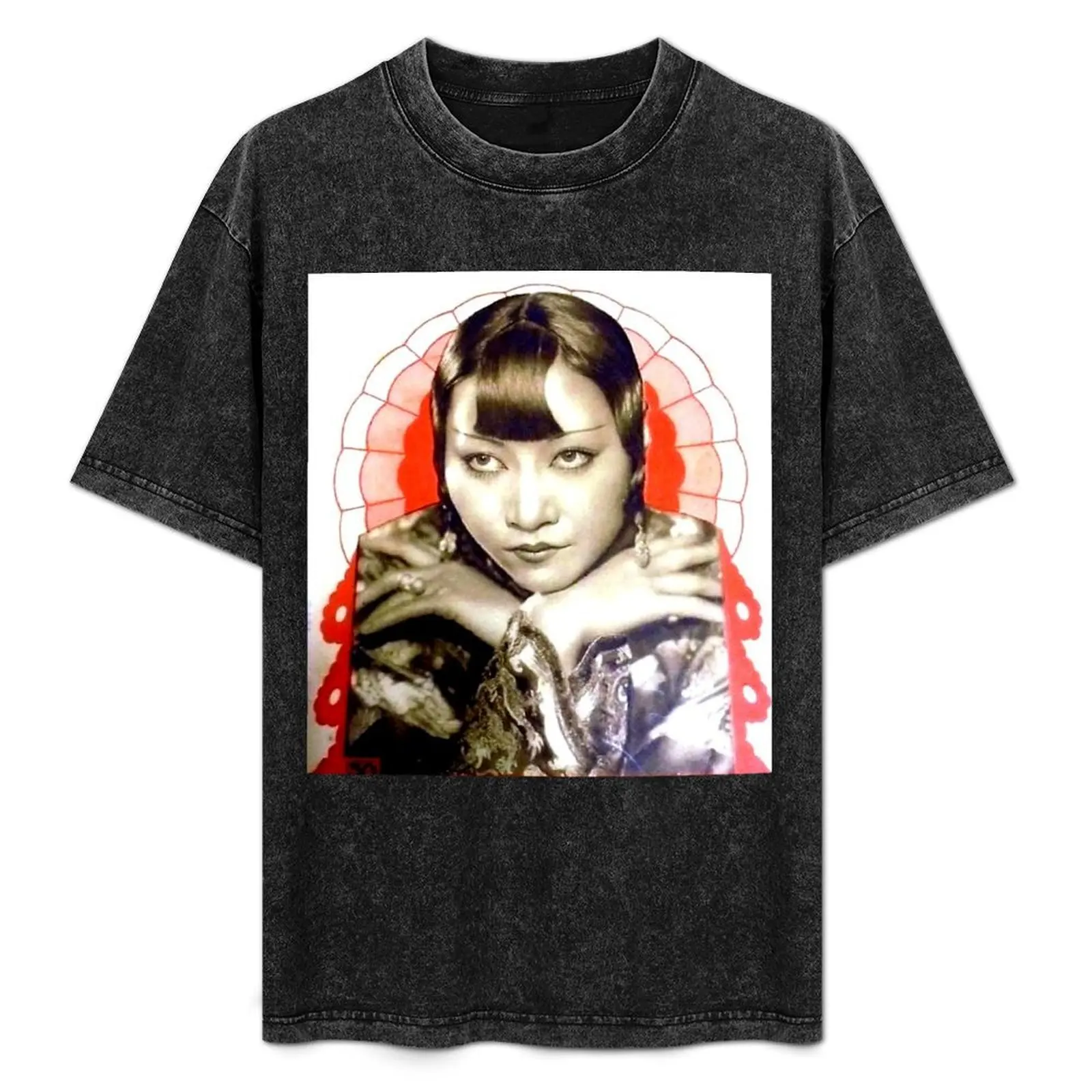 

Anna May Wong Movie Film Actress Portrait T-Shirt Outdoor Working T-Shirt