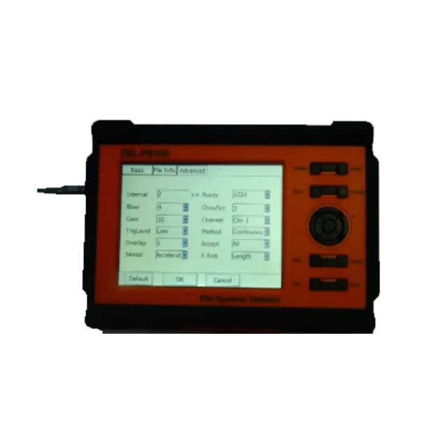 Taijia ZBL-P8100 Systeem Paalintegriteit Tester Muti-Functie Paal Echo Tester Meerkanaals Heimachine