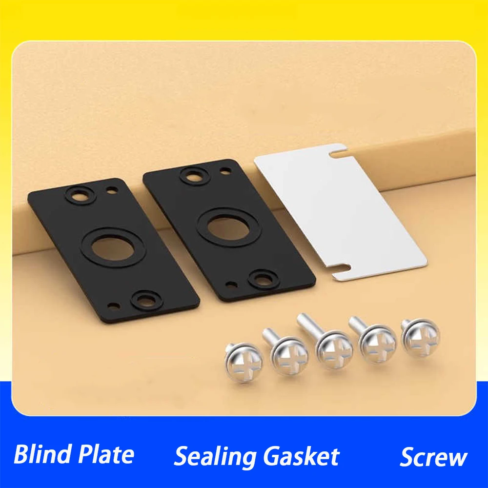 

AirTac Type 100M/200M/300M/400M Seal Gasket Blind Board Valve Plate Base Solenoid Exhaust Manifold Accessories 4V110 4V210-08
