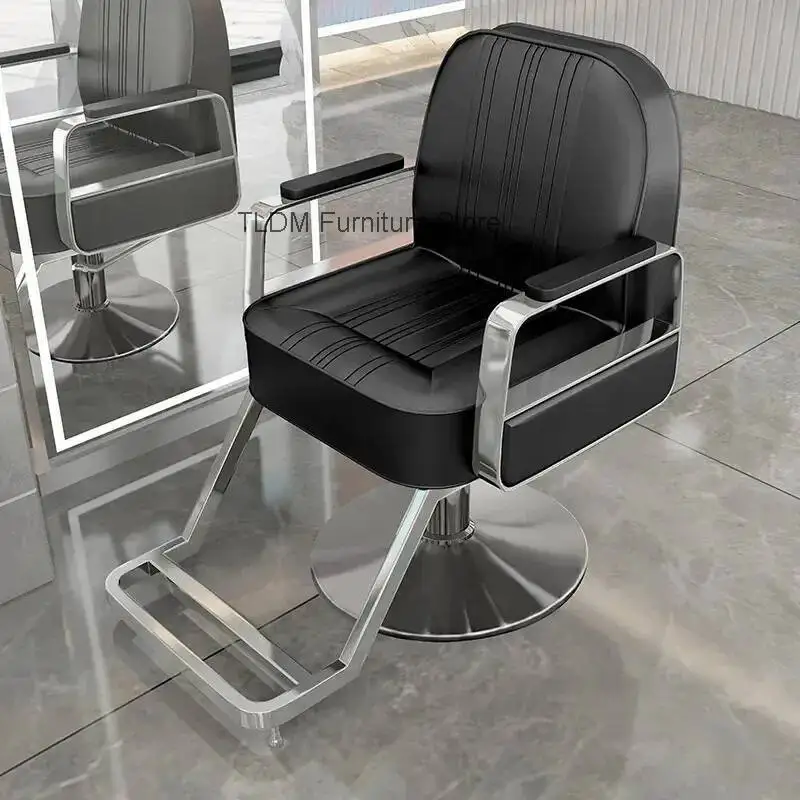 Hair Salon Exclusive Barber Chair Luxury Comfortable Rotate Salon Chair Minimalist Professional Friseurstuhl Salon Furniture